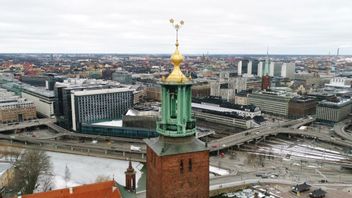 Stadshustornet med sin unika utsikt går att besöka i sommar. Foto: Fredrik Sandberg/TT 