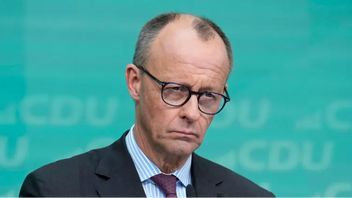 CDU:s partiledare tillika Tysklands blivande förbundskansler Friedrich Merz. Foto: Ebrahim Noroozi/AP/TT