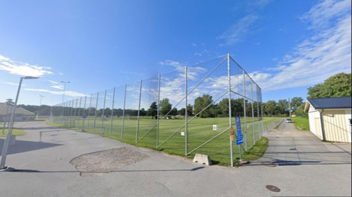 Trängens IP i Örebro, hemmaplanen för BK Forward där den 20-årige målvakten spelade. Foto: Google Street view