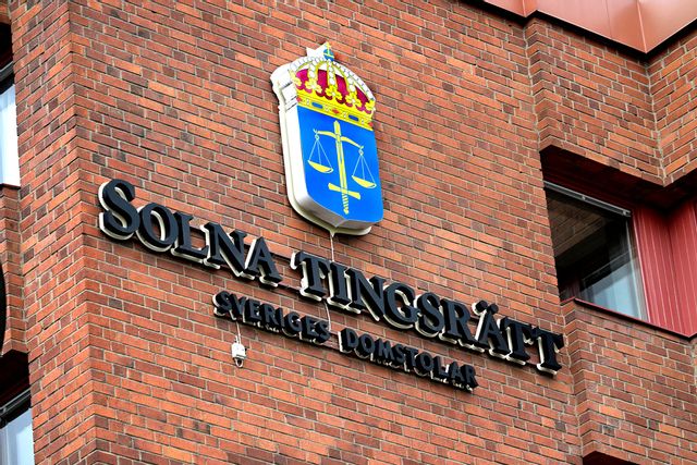 Mannen åtalades vid Solna tingsrätt för mord och grov våldtäkt. Arkivbild. Foto: Janerik Henriksson/TT