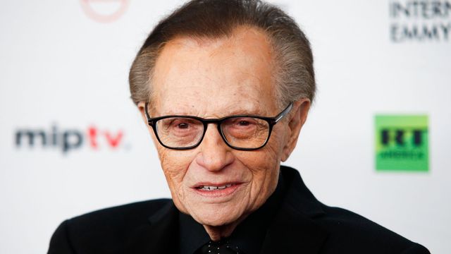 Larry King. Foto: Andy Kropa/AP/TT