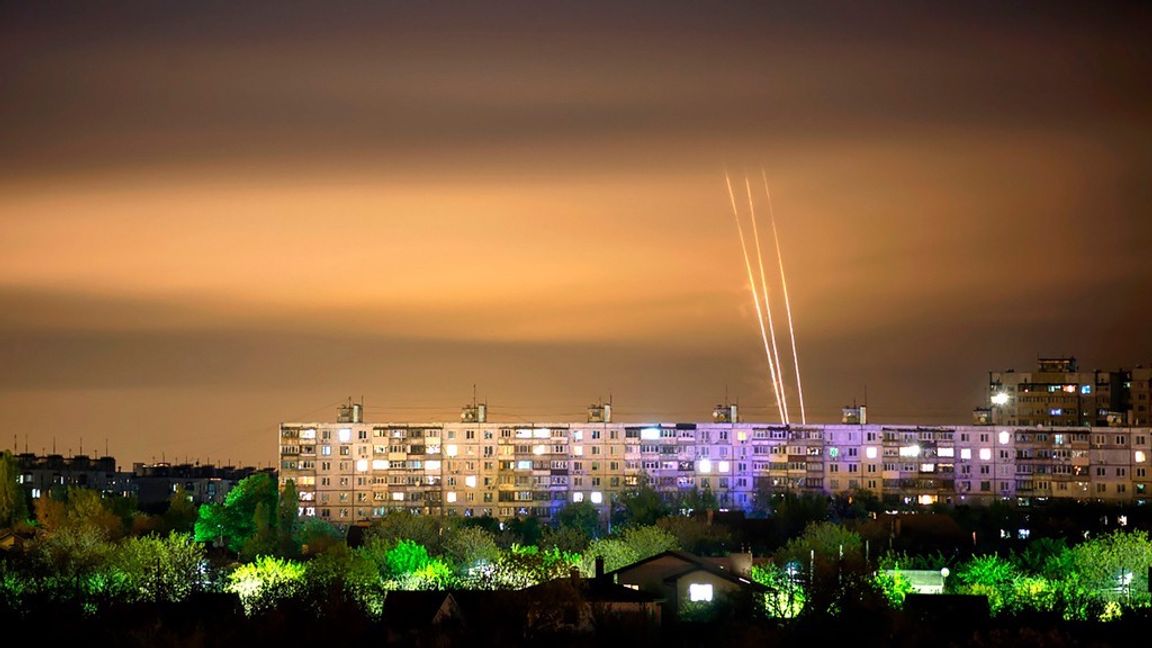 Ryska Belgorod under attack. Foto: Vadim Belikov/AP/TT