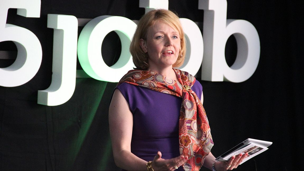 Elisabeth Thand Ringqvist på Almedalsveckan 2013. Foto: CC BY-SA 2.0/Wikimedia Commons