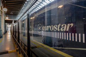 Bland annat tåget Eurostar kör till och från Gare du Nord i Paris. Arkivbild. Aurelien Morissard/AP/TT