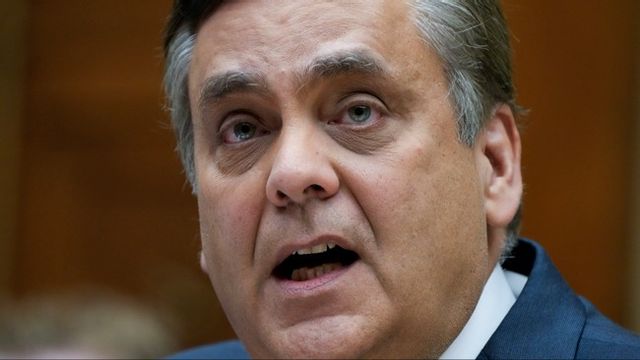 Professor Jonathan Turley var ett av vittnena på tisdagen. Foto: AP