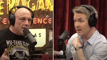 Douglas Murray, till höger, gästade Joe Rogans podcast. Foto: Joe Rogan Experience/Youtube