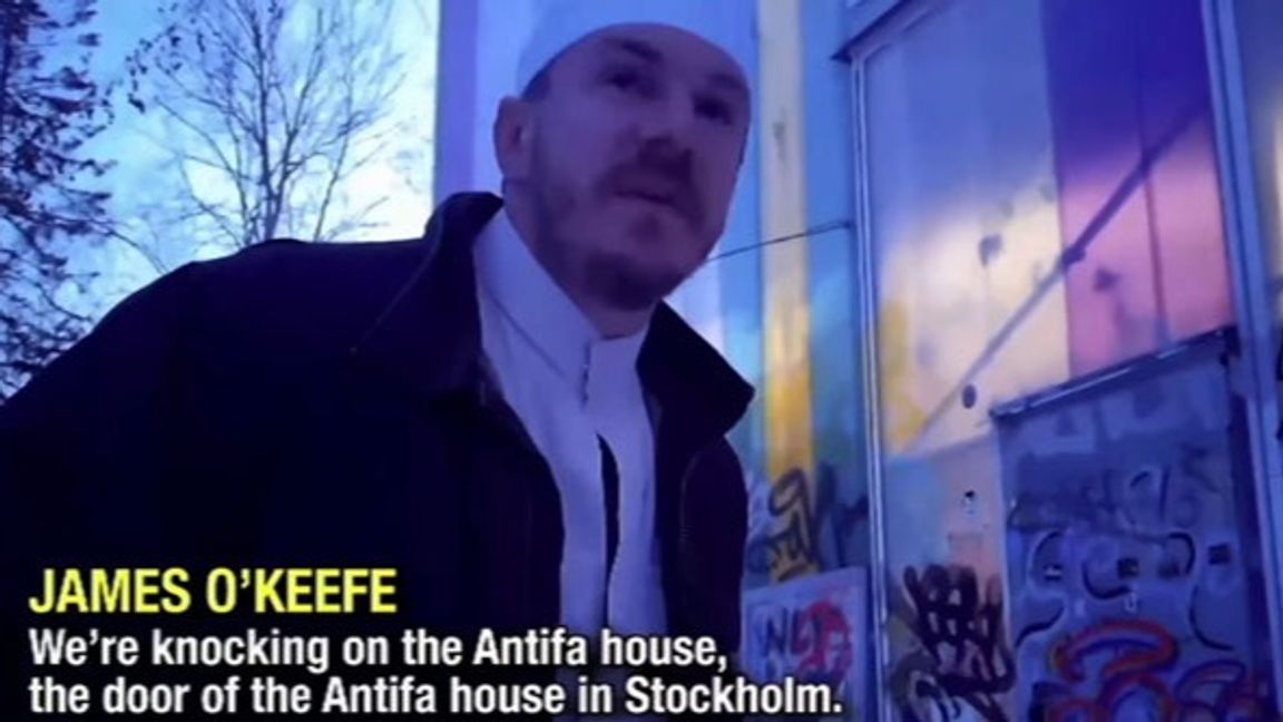 James O’Keefe. Foto: Skärmdump: O’Keefe Media Group