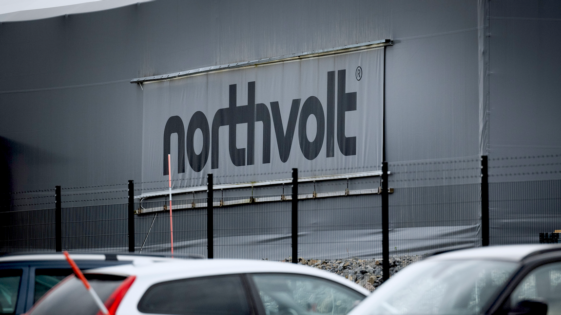 Northvolts batterifabrik i Skellefteå. Foto: Pontus Lundahl/TT
