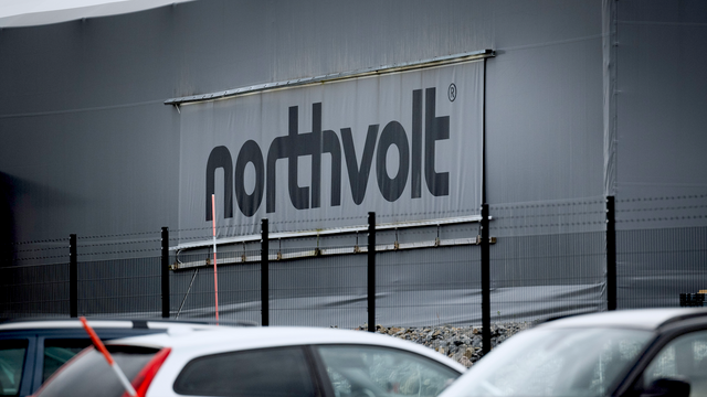 Northvolts batterifabrik i Skellefteå. Foto: Pontus Lundahl/TT