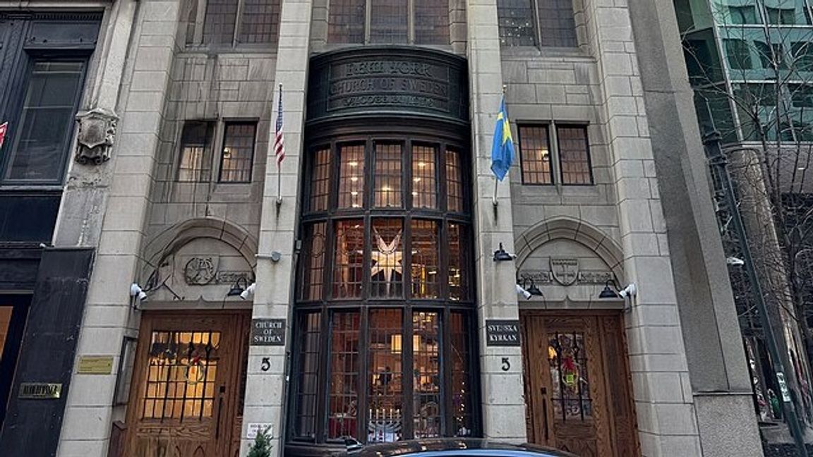 Svenska kyrkan i New York. Foto: Seasider53/CC BY 4.0