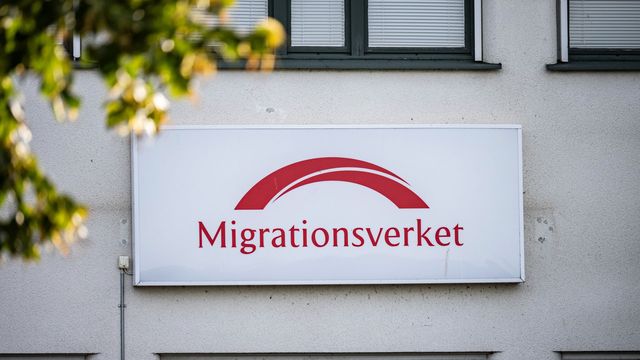 Skylt till Migrationsverkets kontor i Malmö. Foto: Johan Nilsson/TT