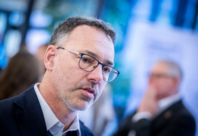 Svenska kraftnäts generaldirektör Per Eckemark, som bara haft posten i sju månader, petades av regeringen i förra veckan. Arkivbild. Johan Nilsson/TT