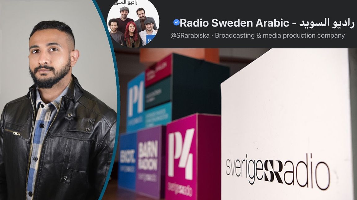 Luai Ahmed, Sveriges Radio. Motage: Luai Ahmed. Foto: Timmy Augustsson, Jessica Gow/TT