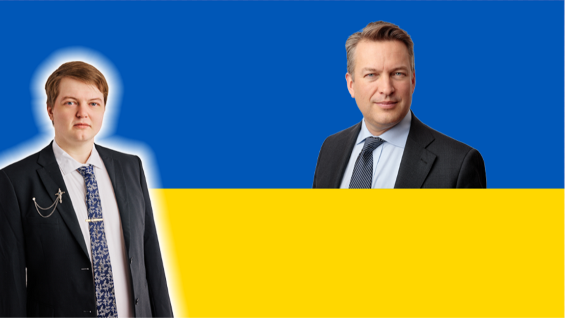 Ut med ukrainarna eller ut med Källenfors? Foto: Government of Ukraine, Public Domain, via Wikimedia Commons / Elias Ljungberg