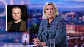 – Att hon då av rättsväsendet ska förbjudas att ställa upp, det är väldigt anmärkningsvärt, säger Richard Sörman om domen mot Marine Le Pen. Foto: Lukas Lennse/Thomas Samson/AP/TT