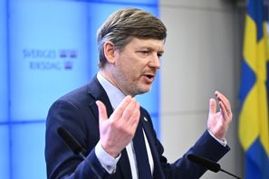 Centerpartiets ekonomisk-politiska talesperson Martin Ådahl (C). Foto: Christine Olsson/TT