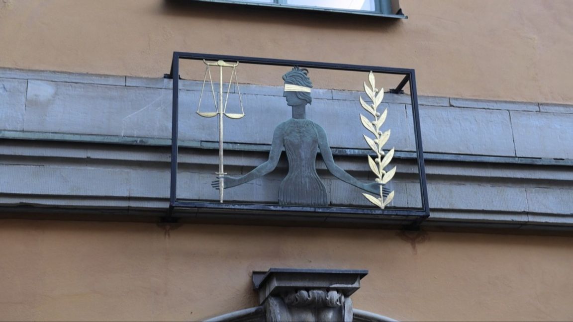 I Sverige är i sanning rättvisan blind. Foto: Janerik Henriksson/TT