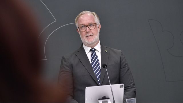 Liberalernas partiledare Johan Pehrson. Foto: Axel Narving/TT