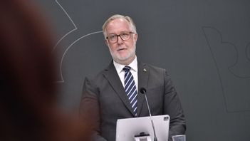 Liberalernas partiledare Johan Pehrson. Foto: Axel Narving/TT