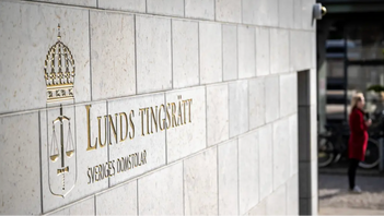 Lunds tingsrätt. Foto: Johan Nilsson/TT