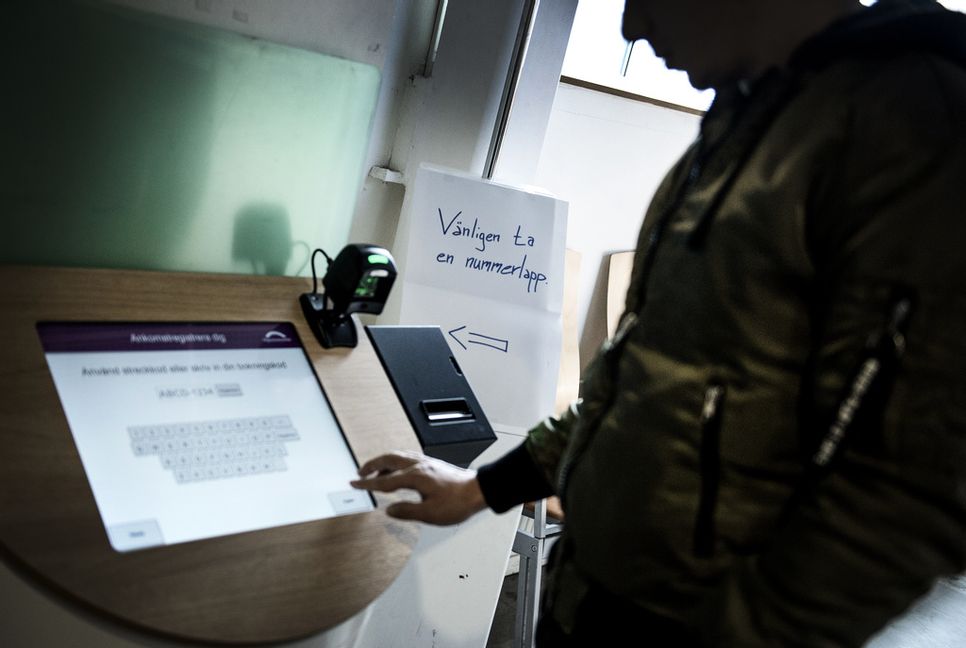 Alla måste åka till Migrationsverket för att ansöka om medborgarskap. Arkivbild. Marcus Ericsson/TT