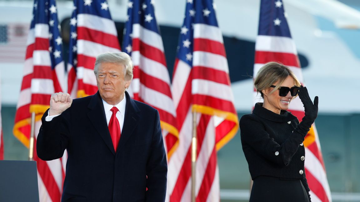 Möjligheten att Trump lägger fram sig själv som den självklara kandidaten för valet 2024 finns. FOTO: Luis M. Alvarez.