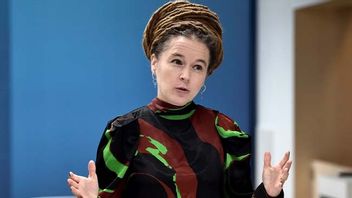 Amanda Lind, kultur- och demokratiminister (MP). Foto: Duygu Getiren/TT