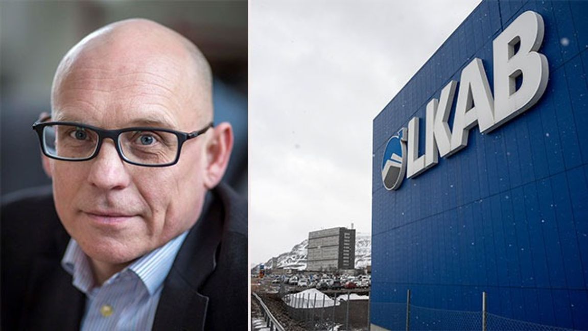 David Sundén och LKAB i Kiruna. Bild: Privat/Christine Olsson / TT