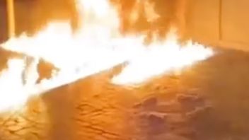 Armeniens enda synagoga har vandaliserats. Foto: X