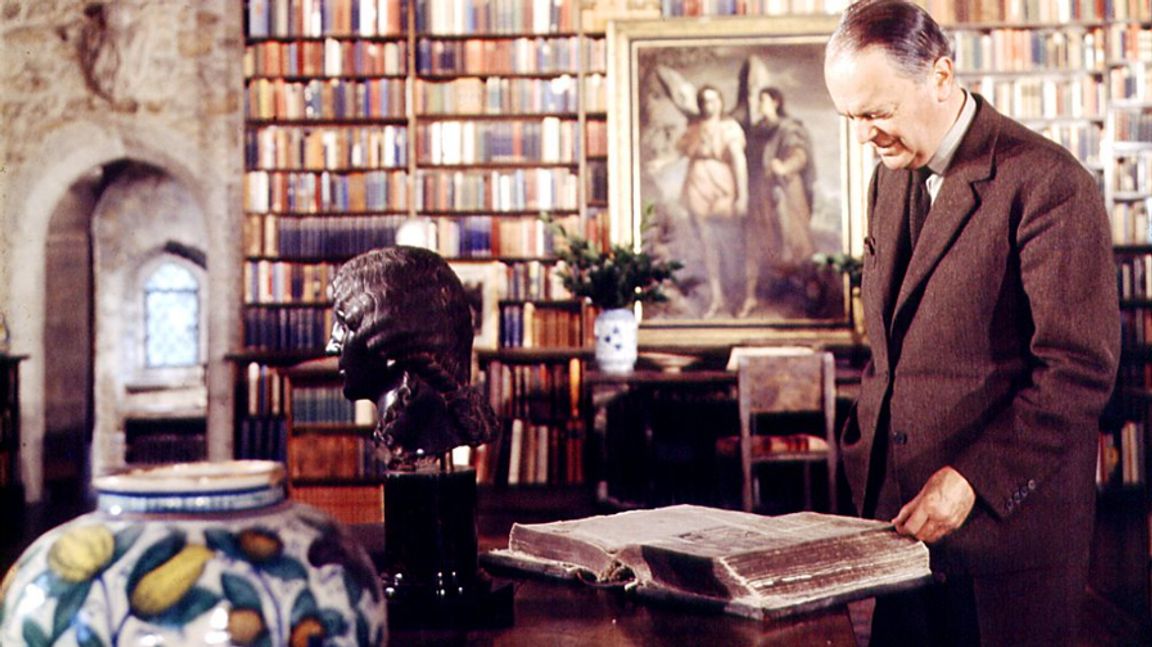 Kenneth Clark varnade för hopplösheten. Hans tv-serie Civilisation (1969) streamas på BBC. Foto: BBC.