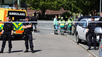 En man sköts i söndags ihjäl i Hjällbo, Göteborg. Foto: TT.