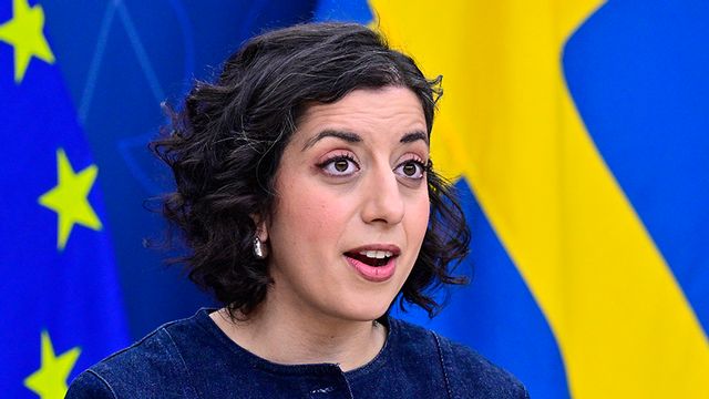 Simona Mohamsson (L). Foto: Jonas Ekströmer/TT