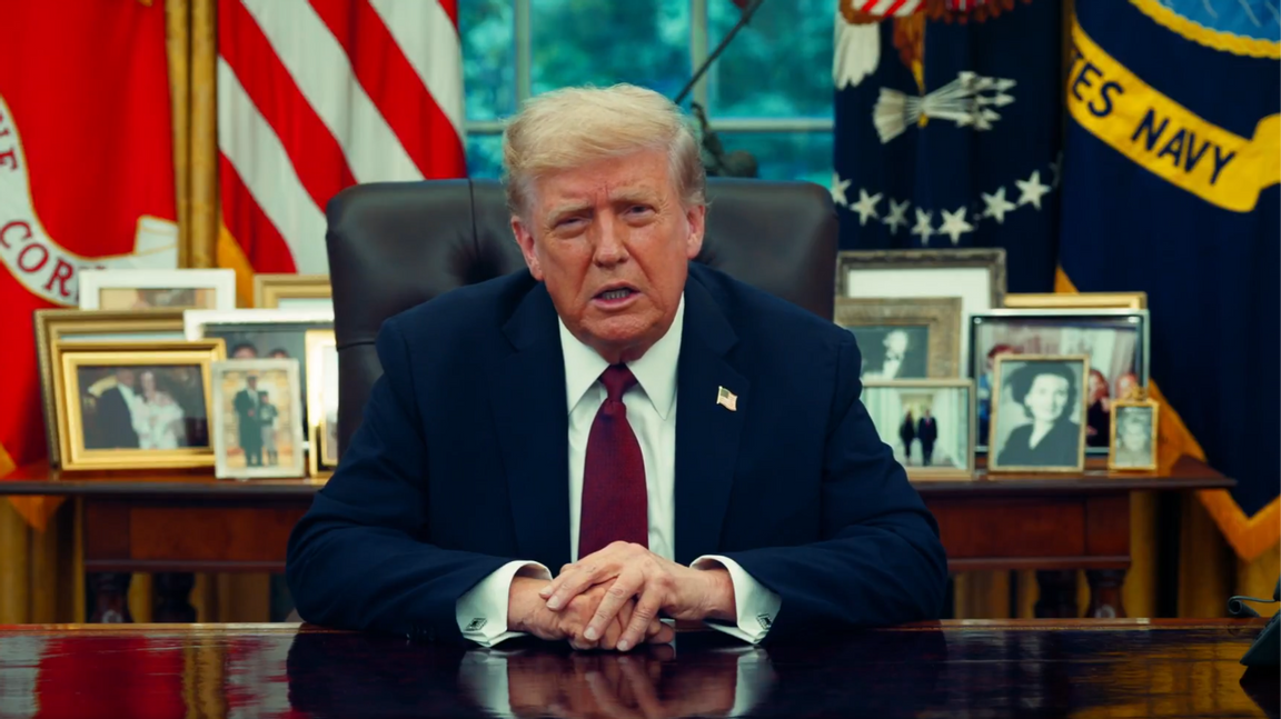 Donald Trumps tal efter mordet på Charlie Kirk