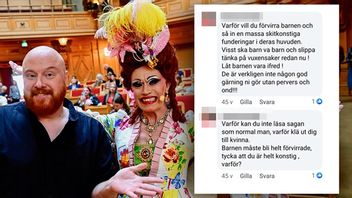 Petter Wallenberg, här tillsammans med dragartisten Jan Ericson, polisanmälde en 67-årig kvinna för en kommentar på Facebook.