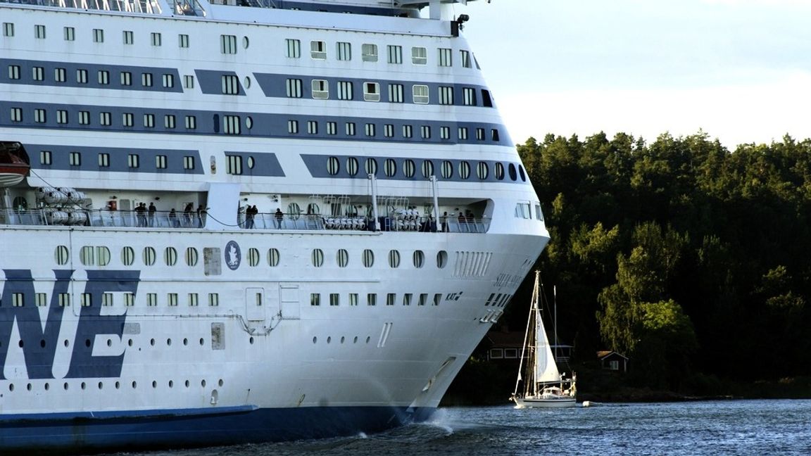 Trafiken mellan Sverige och Finland har nästan upphört.
Foto: Hasse Holmberg.