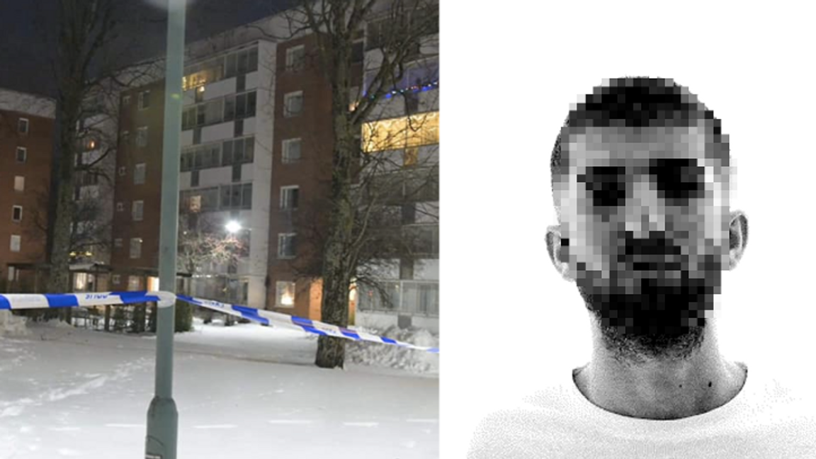 En 21-årig man från Irak står i centrum för åtalen kopplade till gängvåldet. Foto: Polisen/Fredrik Sandberg//TT