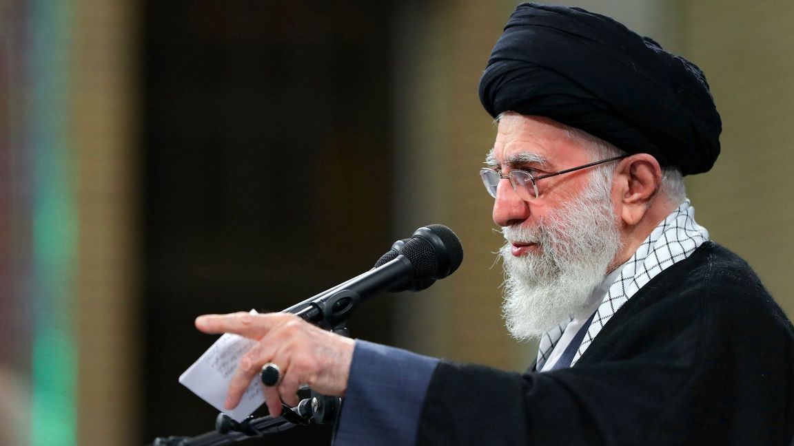Irans högsta ledare Ayatollah Ali Khamenei. Foto: Office of the Iranian Supreme Leader/AP/TT