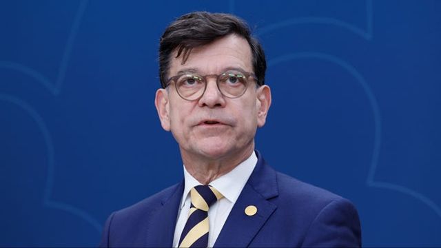 Säkerhetspolisen utreder nu Henrik Landerholms hantering av hemliga dokument som glömdes på Gällöfsta kursgård. Foto: Christine Olsson/TT.