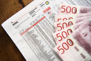 Stockholmsbörsen sjunker. Arkivbild. Foto: Henrik Montgomery/TT