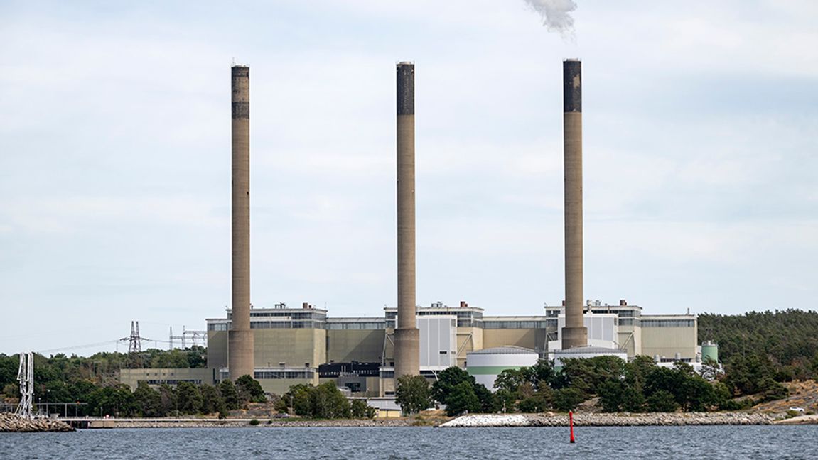 Karlshamnsverket. Foto: Johan Nilsson/TT