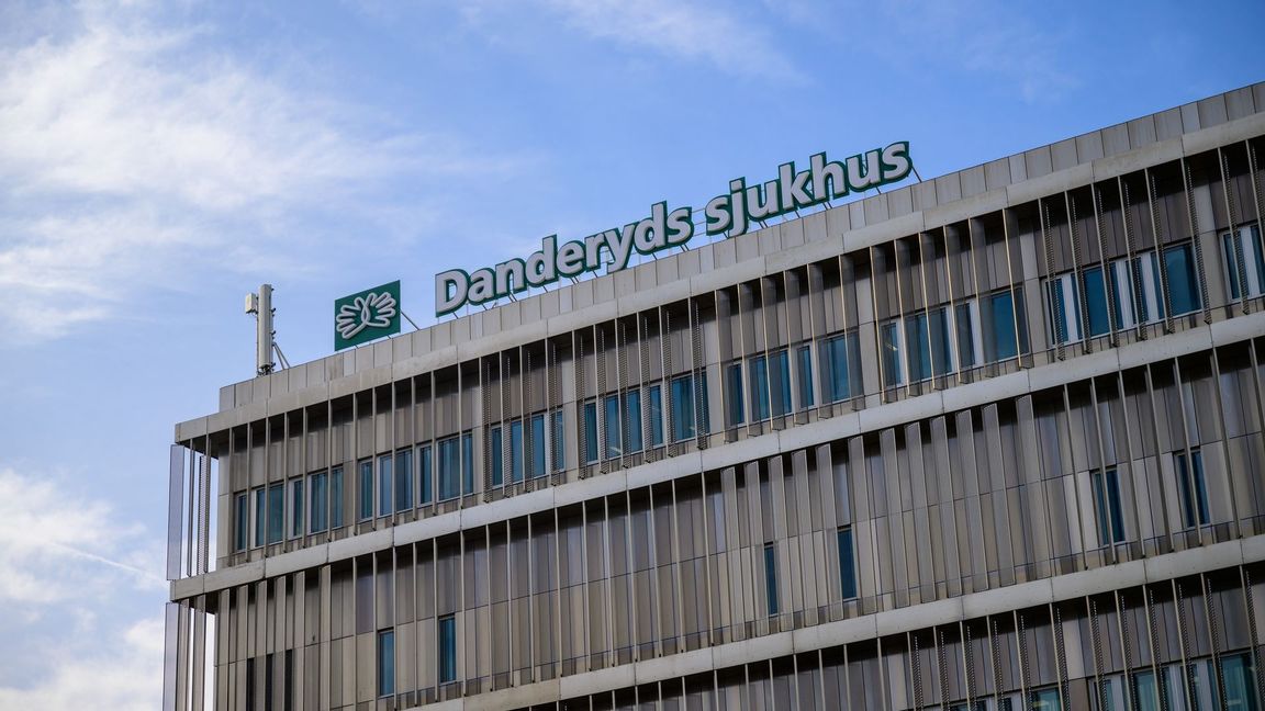 Kvinnan jobbade som undersköterska på Danderyds sjukhus. Foto: Magnus Lejhall/TT
