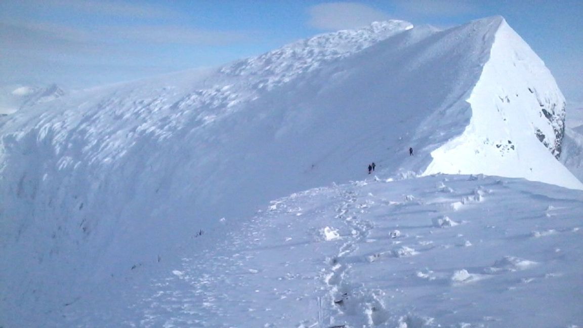 Genrebild. De två männen hittades i ett tält söder om Kebnekaise. Foto: Norwegian Armed Forces/TT