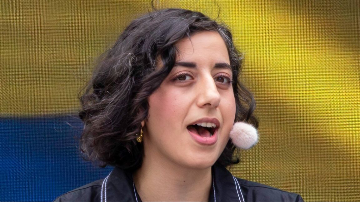 Simona Mohamsson na Almedalsveckan 2025.  Bene Riobó  Creative Commons Attribution-Share Alike 4.0