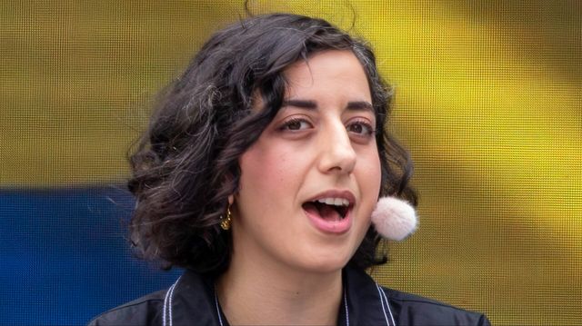 Simona Mohamsson na Almedalsveckan 2025.  Bene Riobó  Creative Commons Attribution-Share Alike 4.0