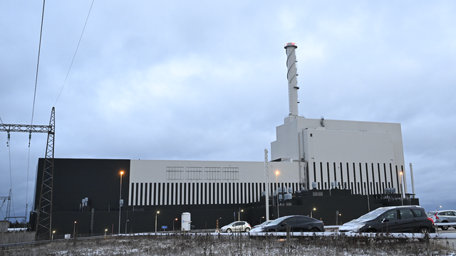 Kärnkraftverket i Oskarshamn. Foto: Fredrik Sandberg/TT