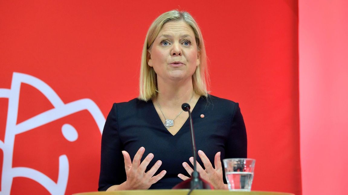 Finansminister Magdalena Andersson (S) väntas bli vald till ny S-ledare. Frågan är om hon även kan bli godkänd som ny statsminister av riksdagen och när det kan ske. Arkivbild. Foto: Jessica Gow/TT.