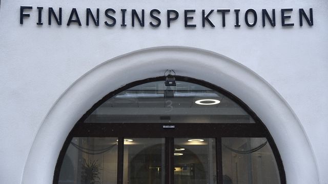 Här släpps ingen kryptofond in. Arkivbild. Foto: Lars Schröder/TT