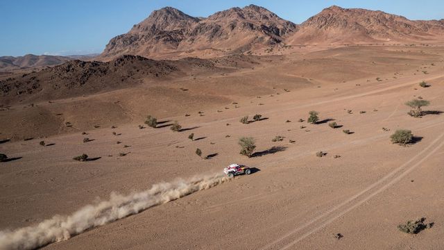 Vy över Neom Trojena som det ser ut idag. Foto: Bernat ArmangueAP/TT