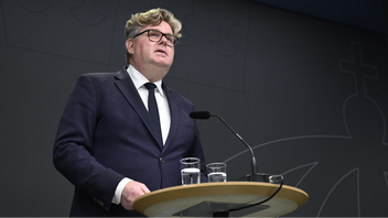 Justitieminister Gunnar Strömmer (M). Foto: Henrik Montgomery/TT