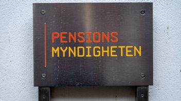  Pensionsmyndigheten. Logga. Foto: Pontus Lundahl / TT 